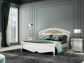 SMERALDO - Wooden double bed by CASA +39 - view 3